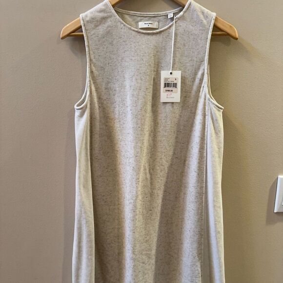 Billy Reid Cream Knit sleeveless dress NWT -S - Picture 1 of 7